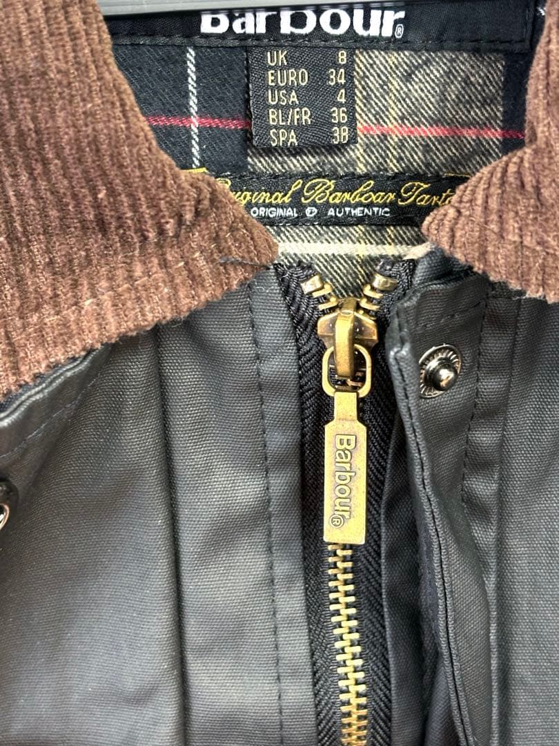 【希少サイズ】バブアー ビデイルSL オイルドジャケット ブラック