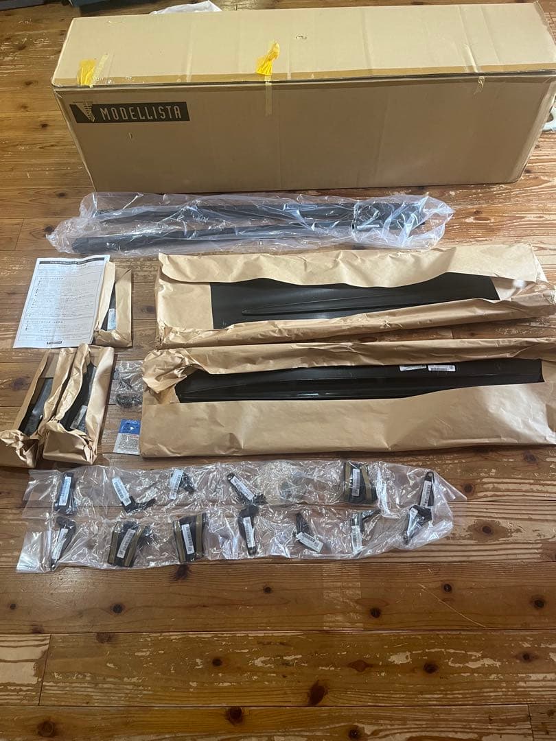 だ*け様 新品】モデリスタ 右側サイドスカート 30系 後期アルファード／ヴェル