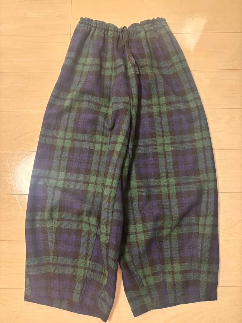 Needles ウールチェックヒザデル　H.D xsサイズ　新品未使用