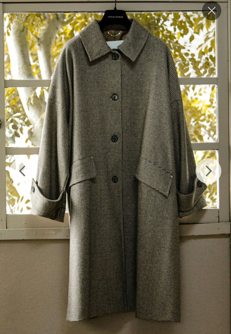 未使用マッキントッシュ MACKINTOSH HUMBIE ウールコート 6