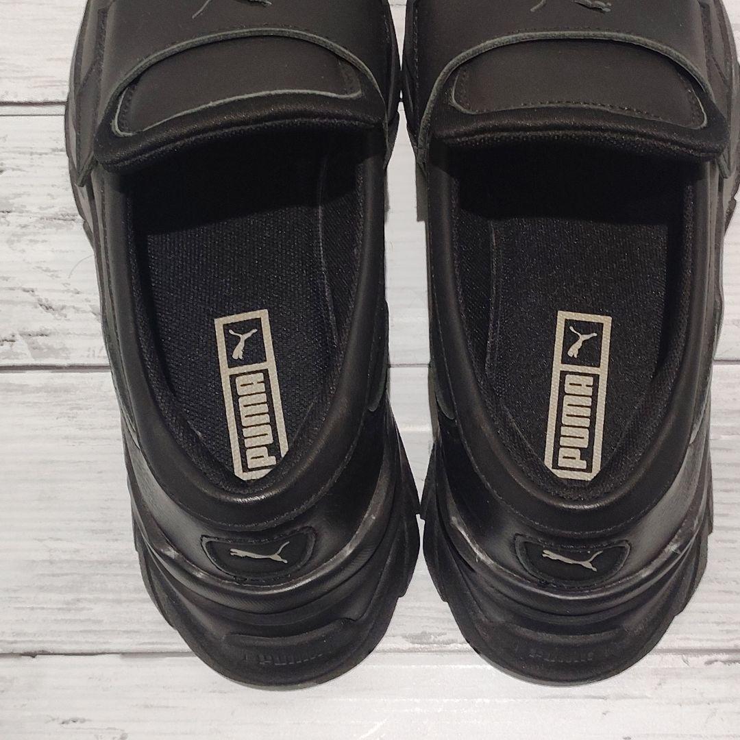 新品級✨PUMA LOAFYR WNS プーマ　ローファー　ブラック 24.5
