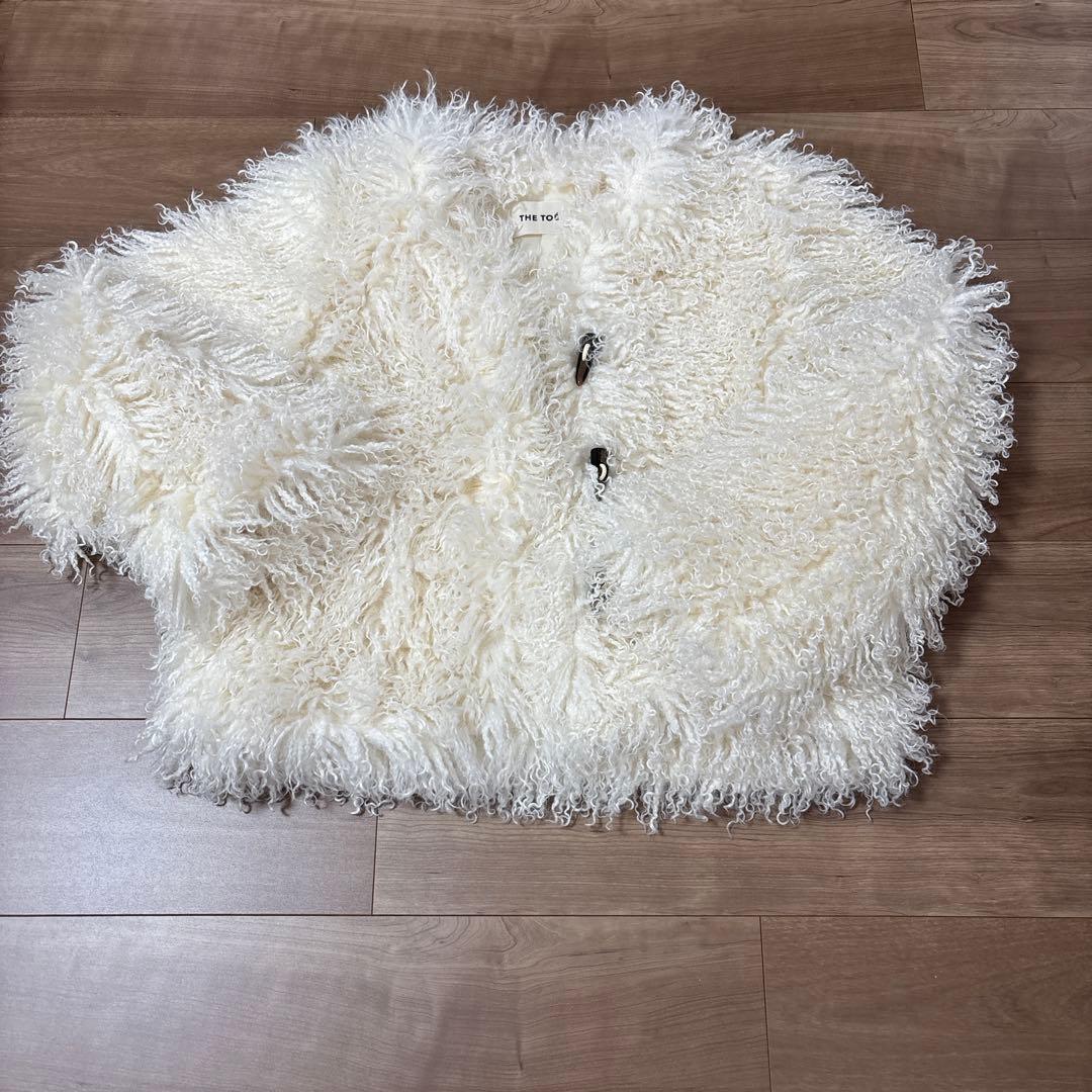 THE TOE ホワイトファーコート