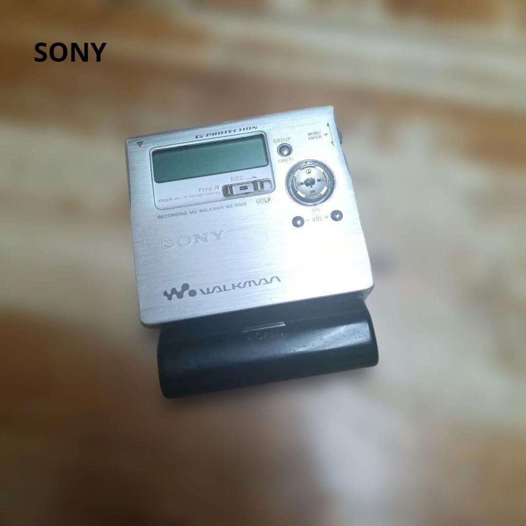 SONY ポータブルMD/MZ-R909プレーヤー シルバー