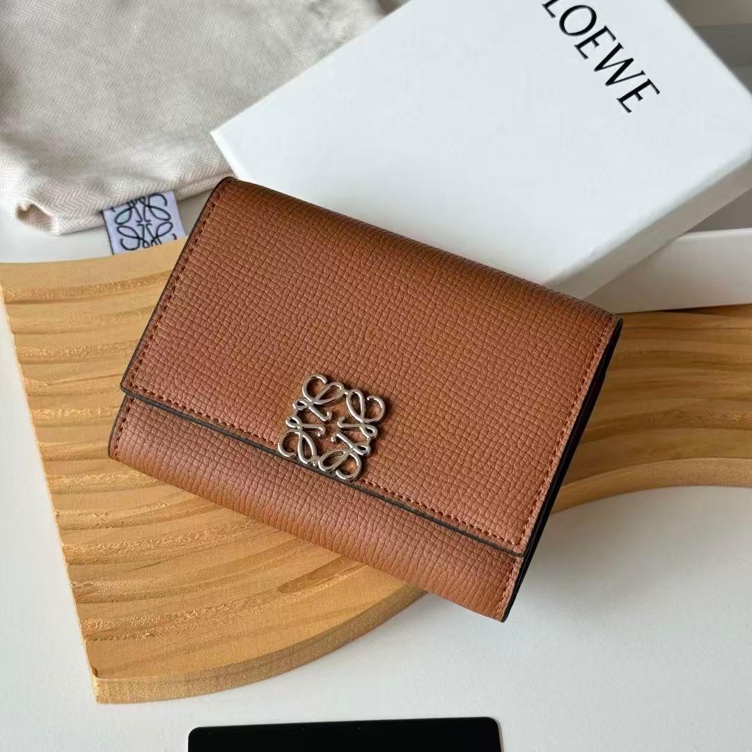 ブラウン 三つ折り財布