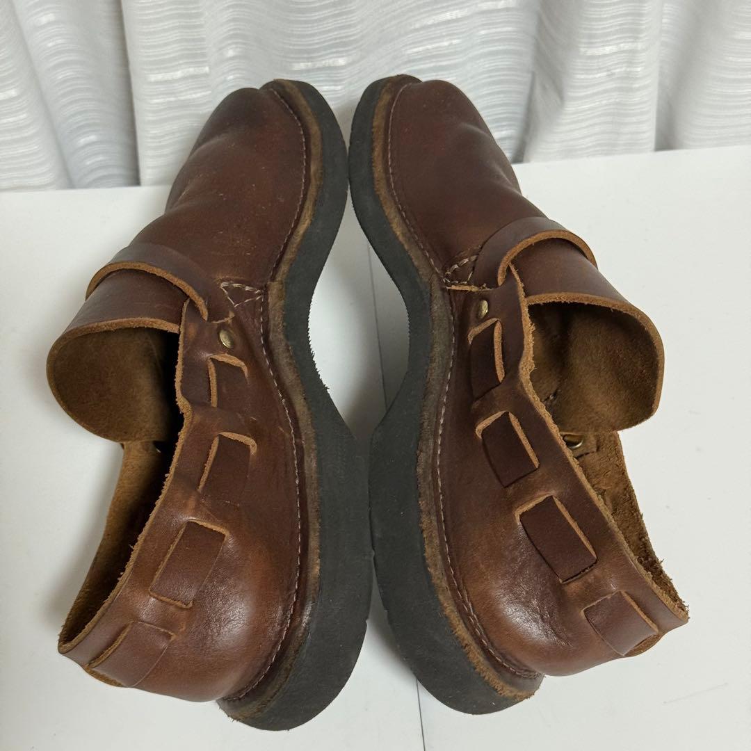 ⭐️極美品⭐️フェルナンドフットウェア　ベルトストラップ　スリッポン　レザー