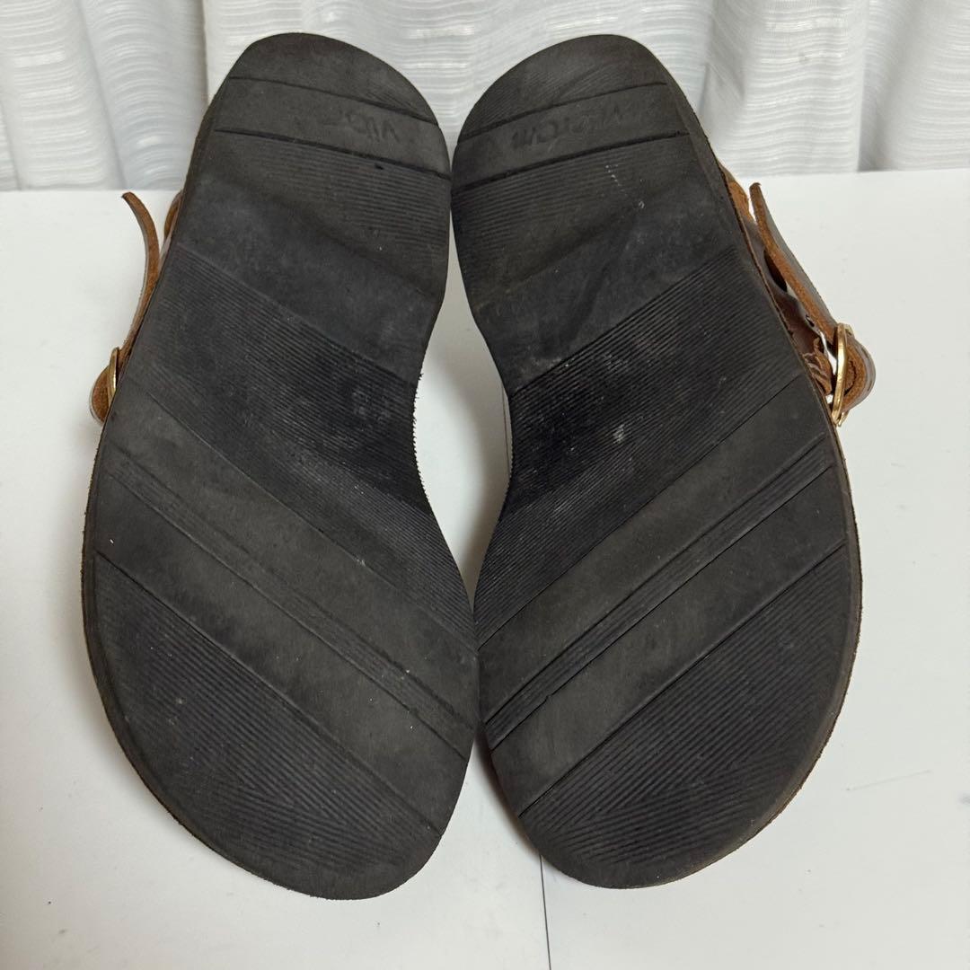 ⭐️極美品⭐️フェルナンドフットウェア　ベルトストラップ　スリッポン　レザー