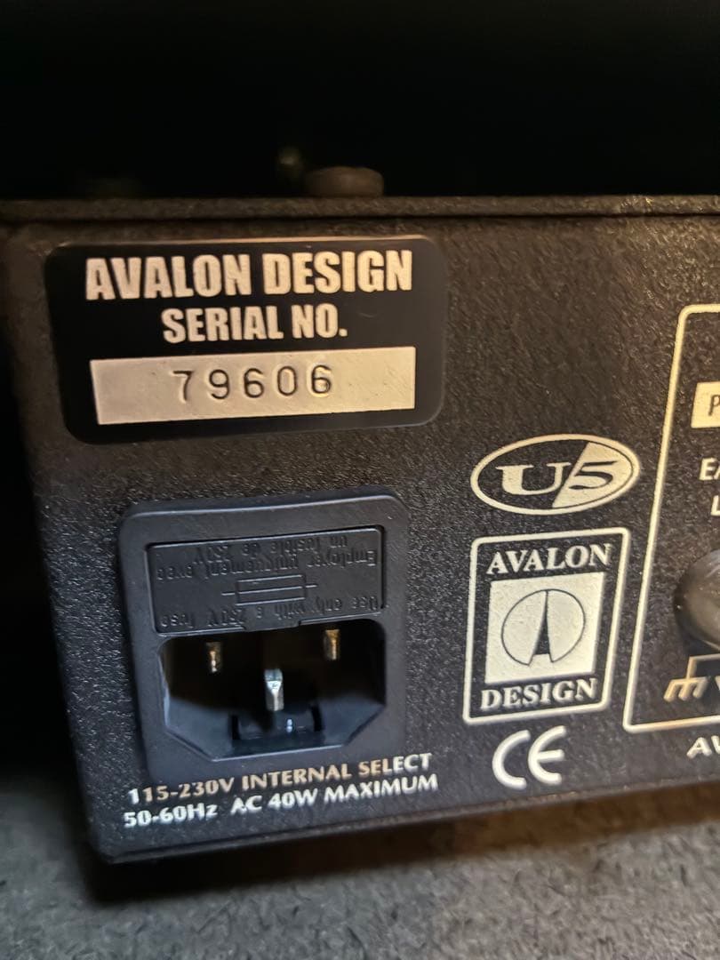 Avalon Ultra Five Direct ダイレクトボックス