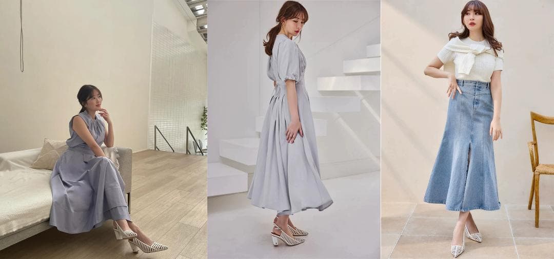 ハーリップトゥ Becca Slingback Sandals ホワイト 38