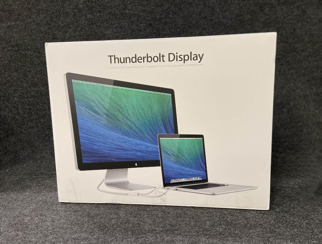 新品同様 箱付き Apple サンダーボルトディスプレイ MC914J/B