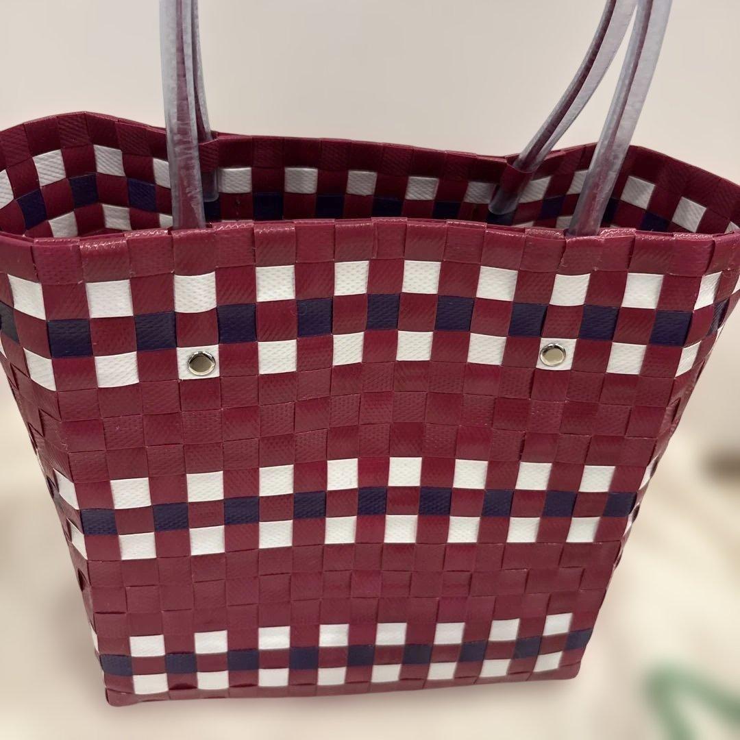 マルニフラワーカフェ ミニ バスケットバッグ