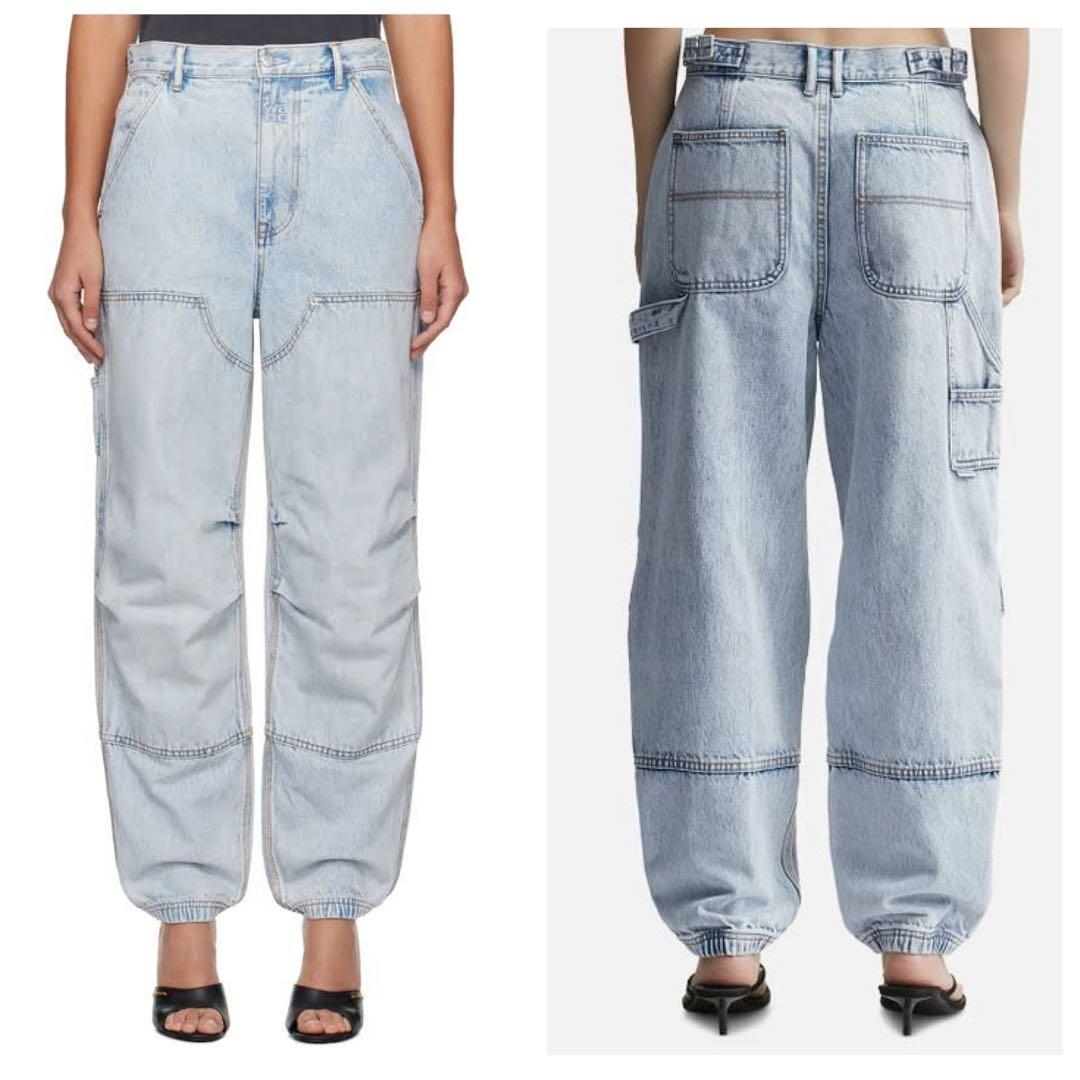 アレキサンダーワン ダブルフロント デニム カーペンターパンツ 24