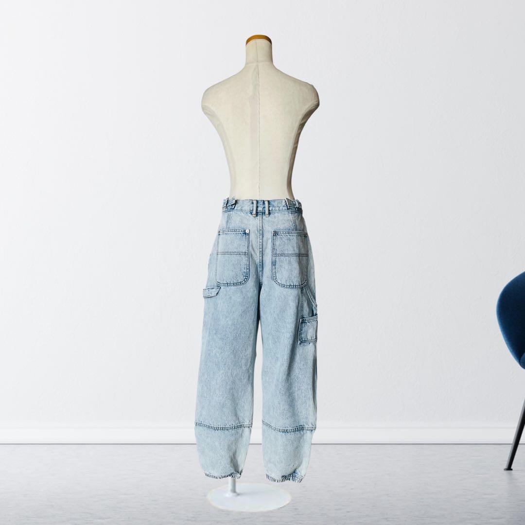アレキサンダーワン ダブルフロント デニム カーペンターパンツ 24