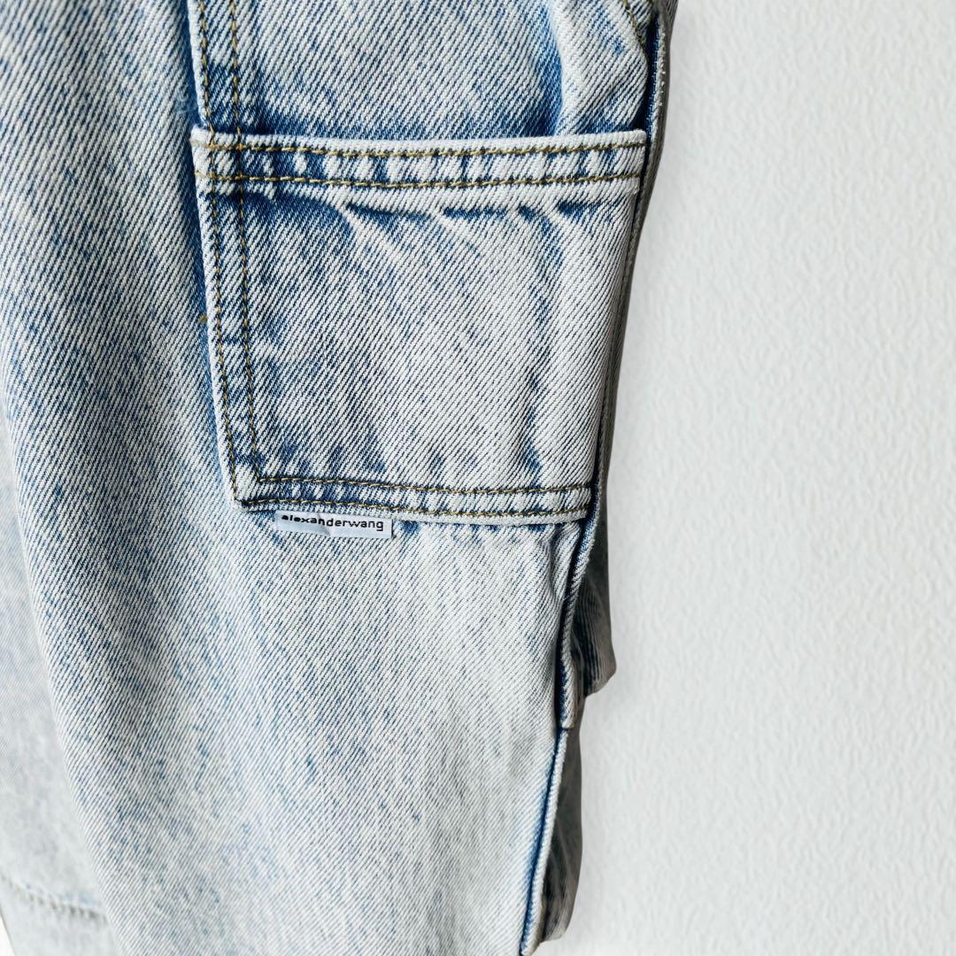 アレキサンダーワン ダブルフロント デニム カーペンターパンツ 24