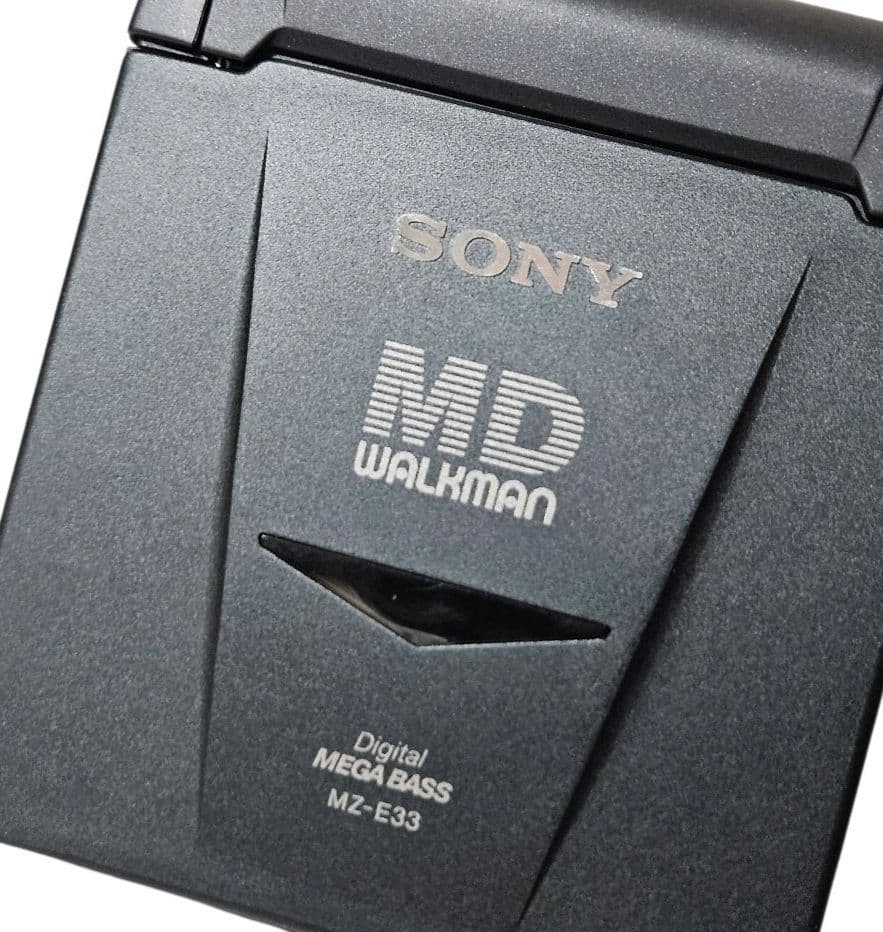 SONY ソニー MD WALKMAN ポータブルMDプレーヤー MZ-E33