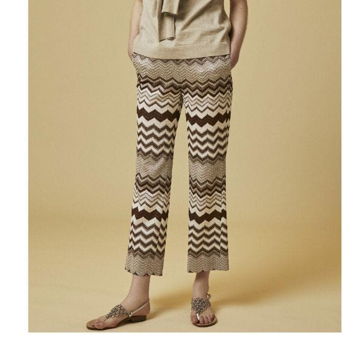 定価13.7万 超美品 ロンハーマン 22SS掲載 ミッソーニ パンツ 42