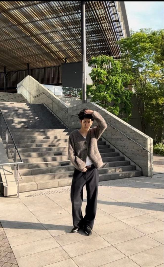 ARMANI コレツィオーニ　スラックス　ロマネスコ着用　レア