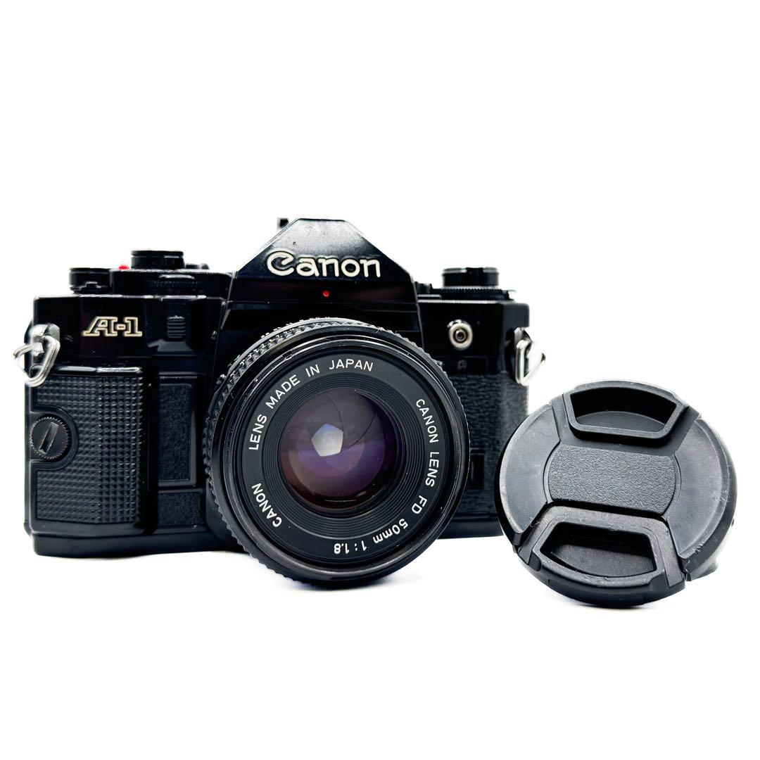 Aランク 完動品✨ Canon A-1 50mm レンズセット 1週間返品保証