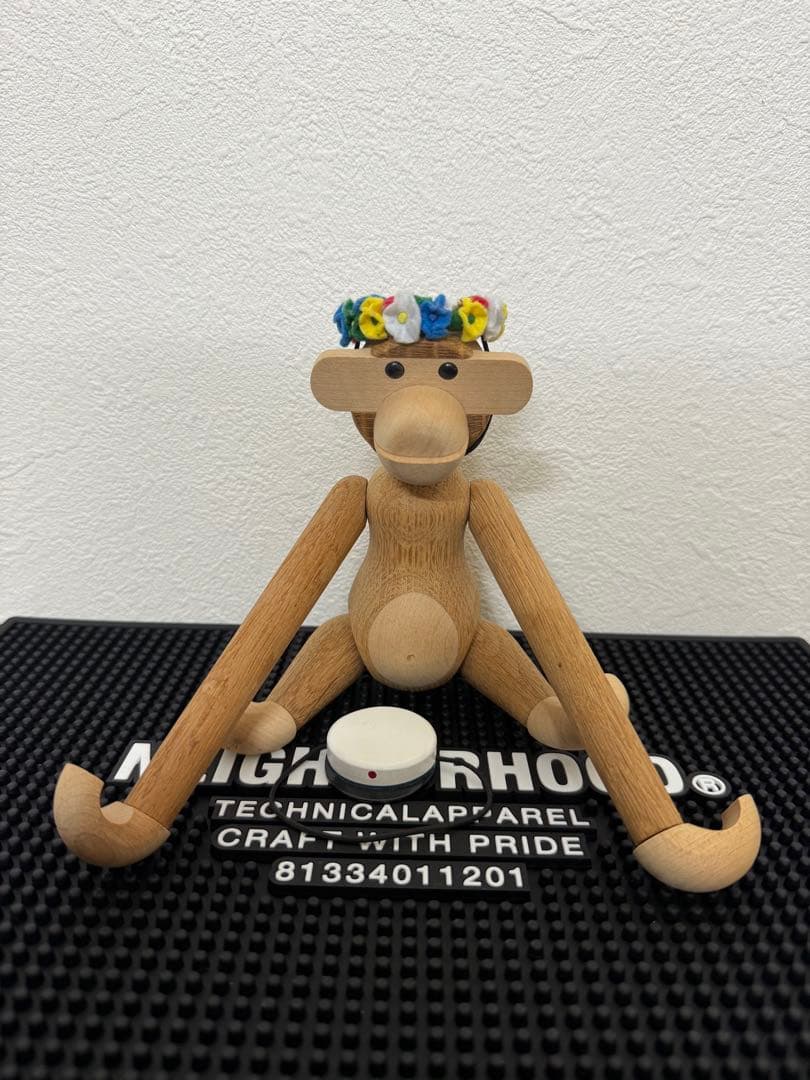 【帽子2個付き】カイボイスンモンキー　KAY BOJESEN Sサイズ