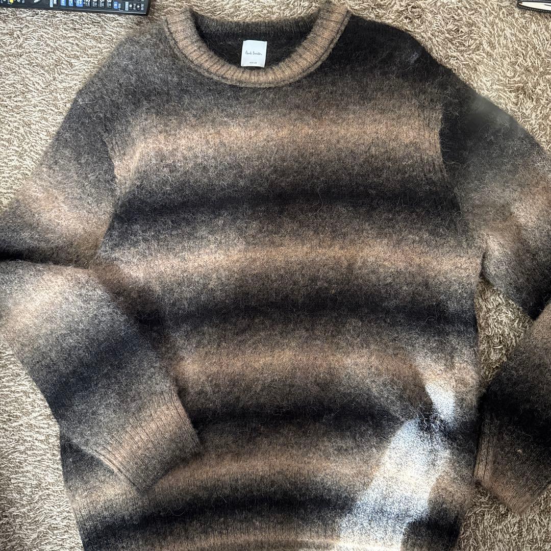 Paul Smith ブラウン グラデーション ニット M