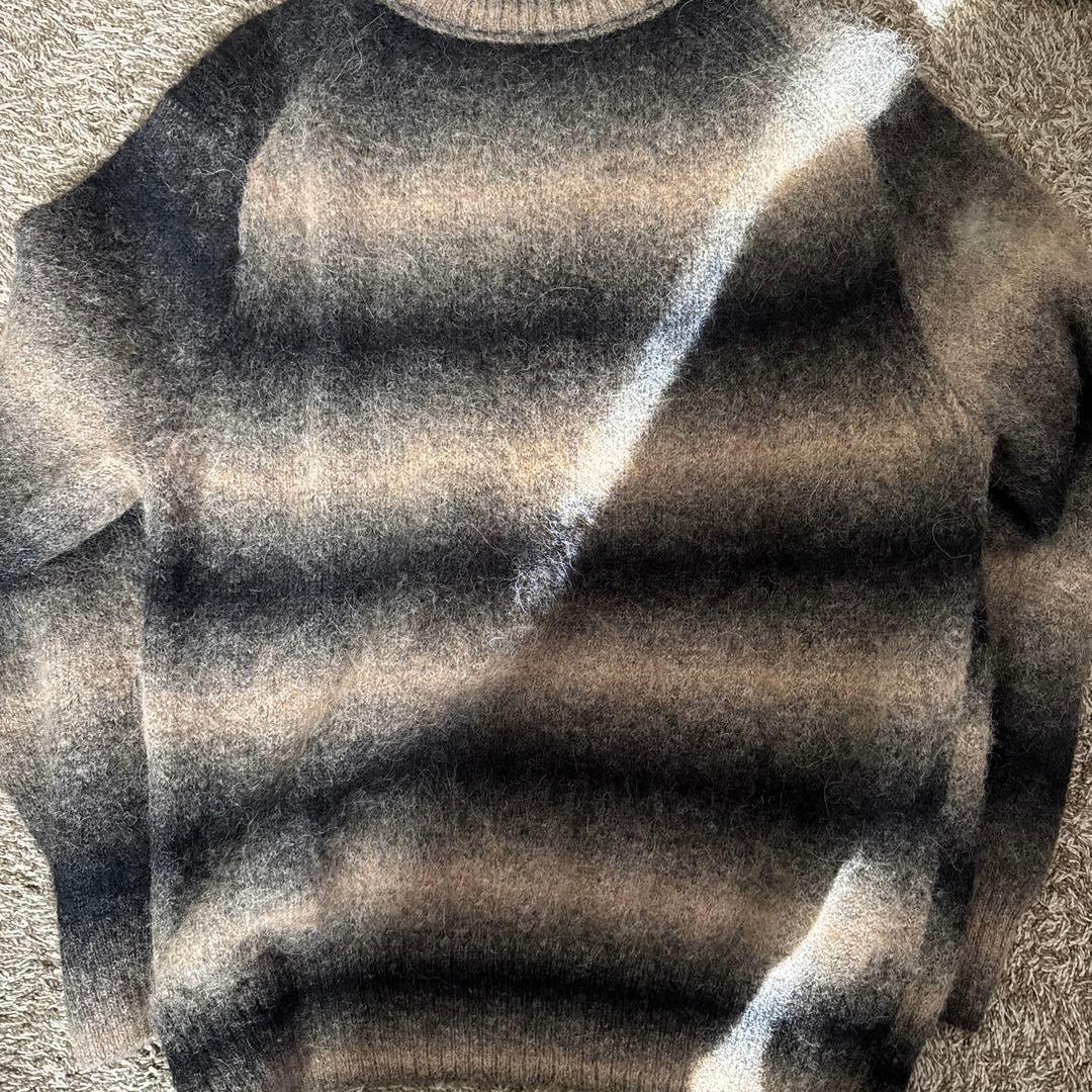 Paul Smith ブラウン グラデーション ニット M