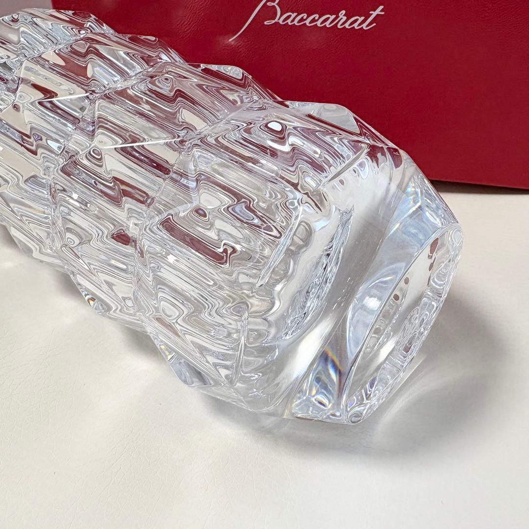 【未使用】Baccarat ルクソール ベース　花瓶　15㎝　箱有り