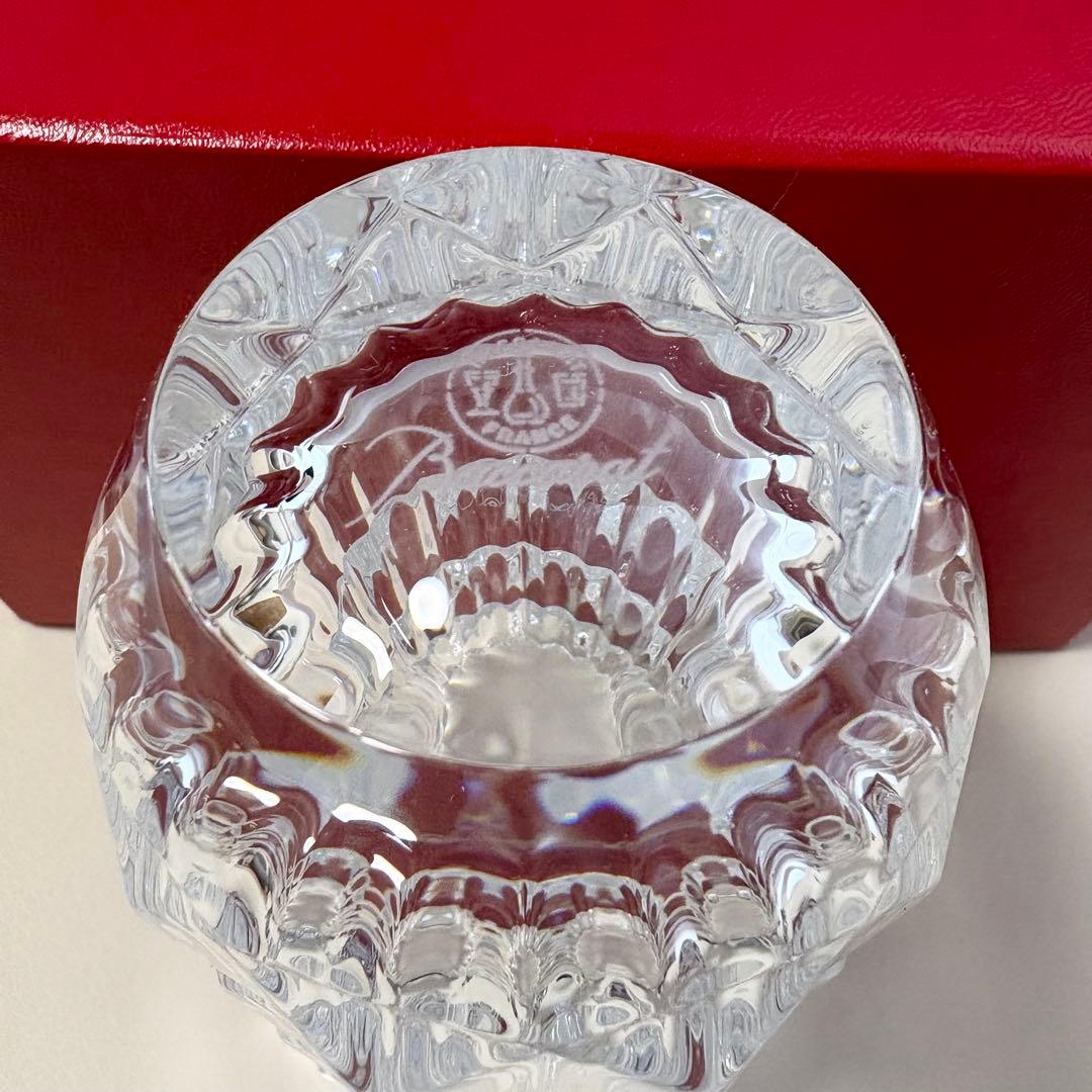 【未使用】Baccarat ルクソール ベース　花瓶　15㎝　箱有り