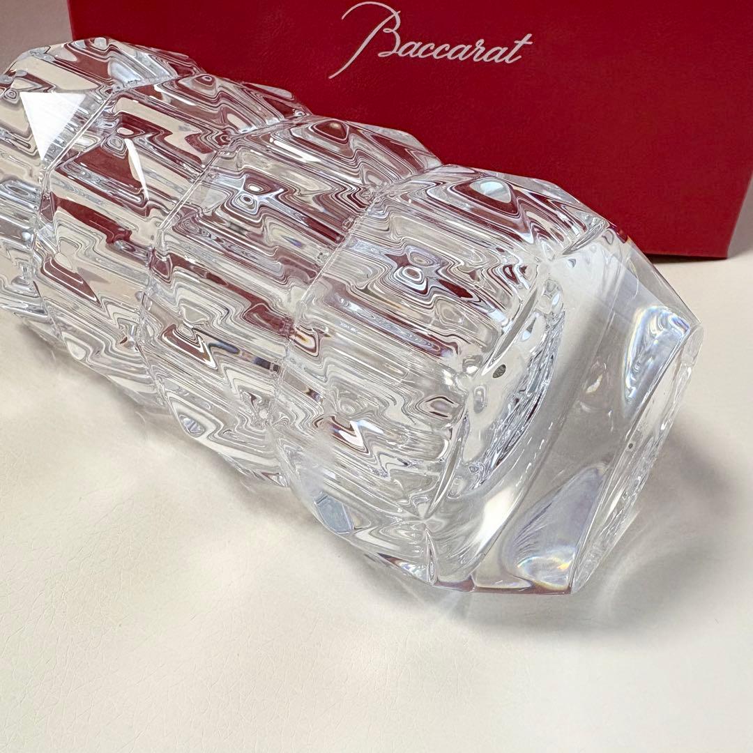 【未使用】Baccarat ルクソール ベース　花瓶　15㎝　箱有り