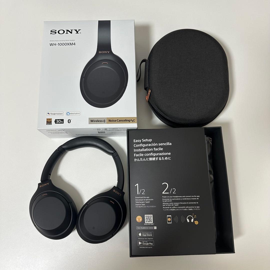 【美品】SONY WH-1000XM4 ワイヤレスヘッドフォン
