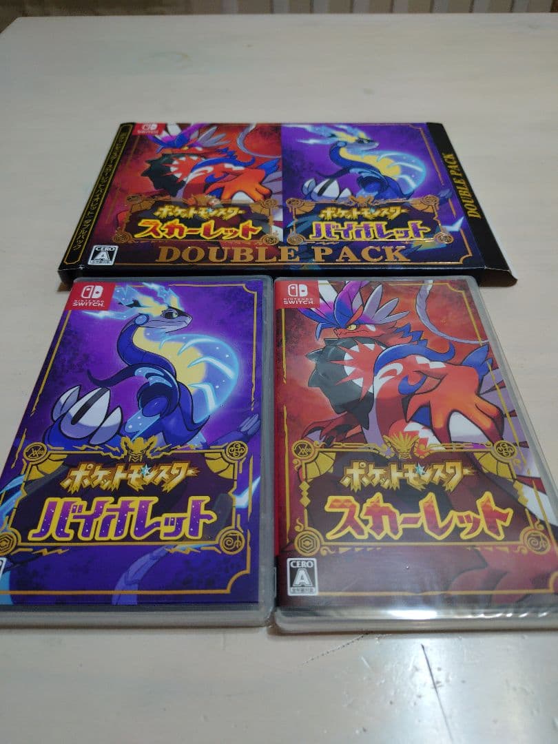 ポケットモンスター スカーレット & バイオレット スカーレット未開封