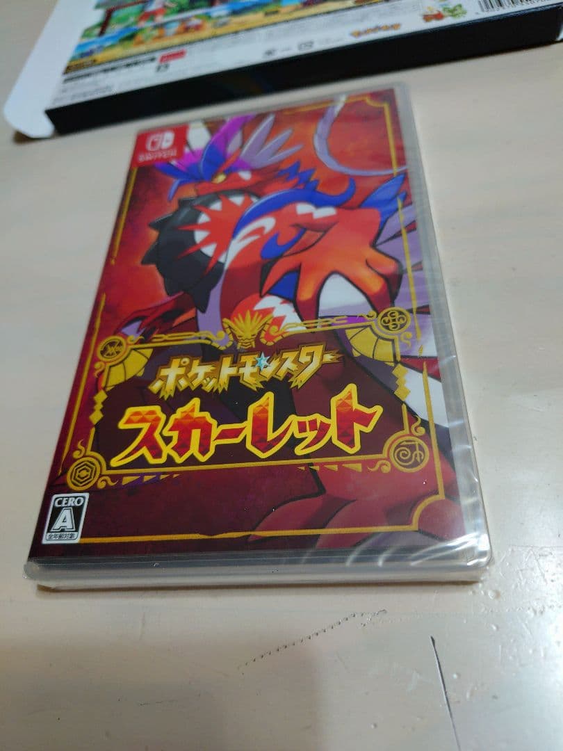ポケットモンスター スカーレット & バイオレット スカーレット未開封