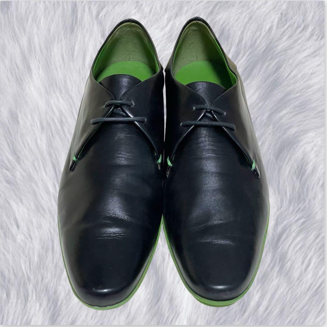 【JIL SANDER】美品ジルサンダー プレーントゥ カラーソール レースup