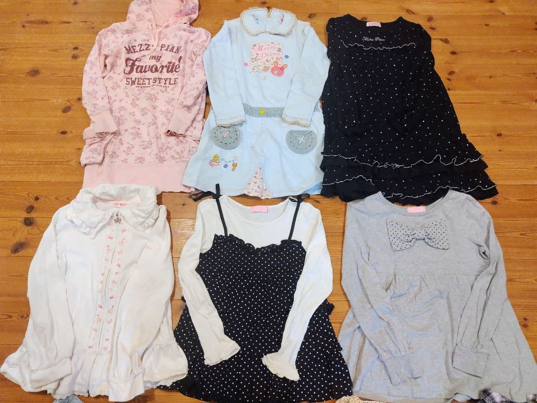 メゾピアノ１４０ｃｍ１０枚セットUSED