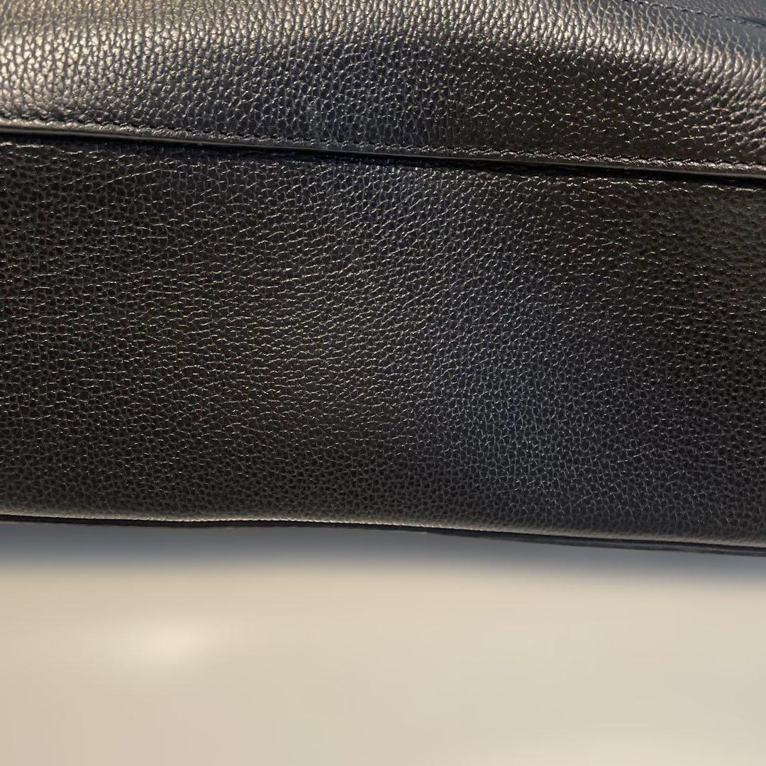 BALLY ビジネスバッグ ブラック レザー