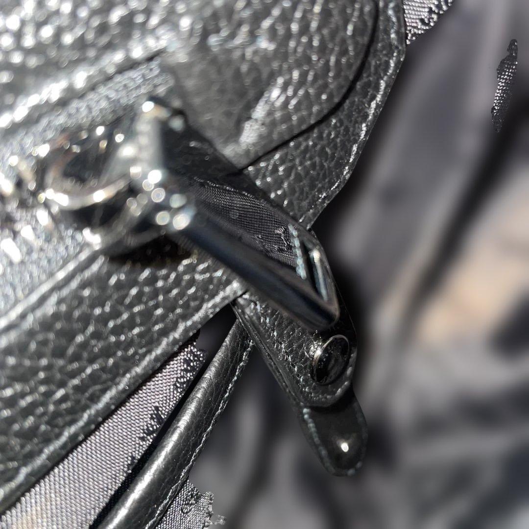 BALLY ビジネスバッグ ブラック レザー