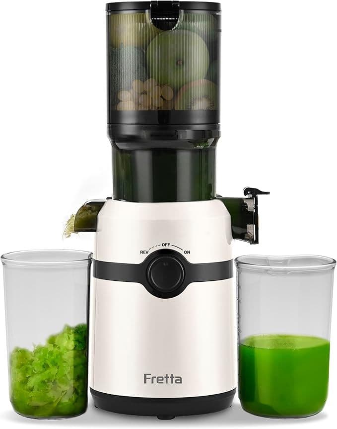 ジューサー 大容量 スロー 一度投入 取り付け簡単 コールドプレスジューサー