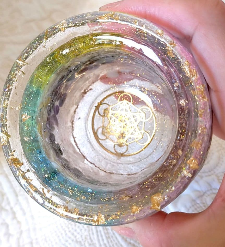 オルゴナイト　魔法壺　一点のみ　浄化　引き寄せ　開運　活性化　インテリア　奇跡