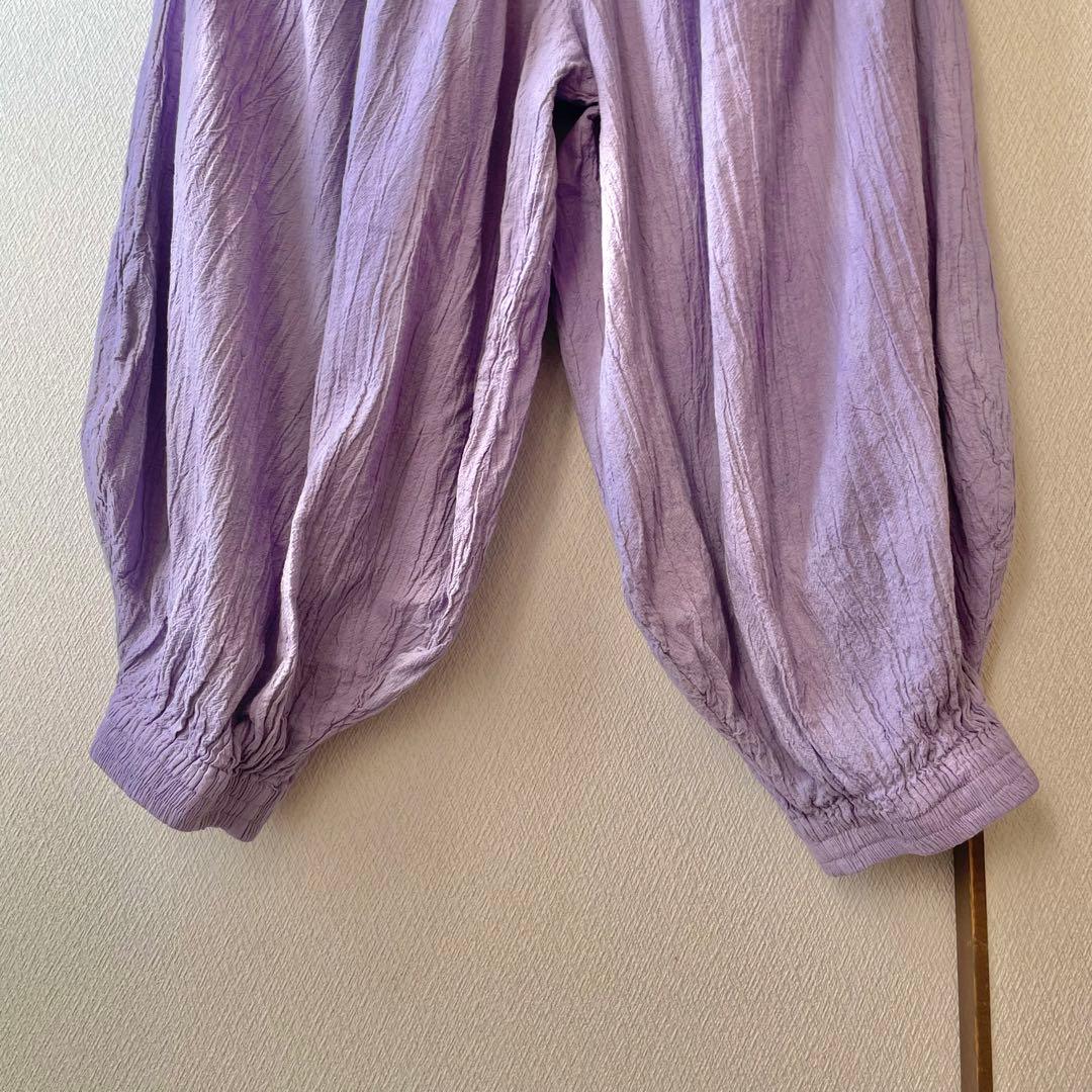 ヂェン先生の日常着　バルーンパンツ Sサイズ