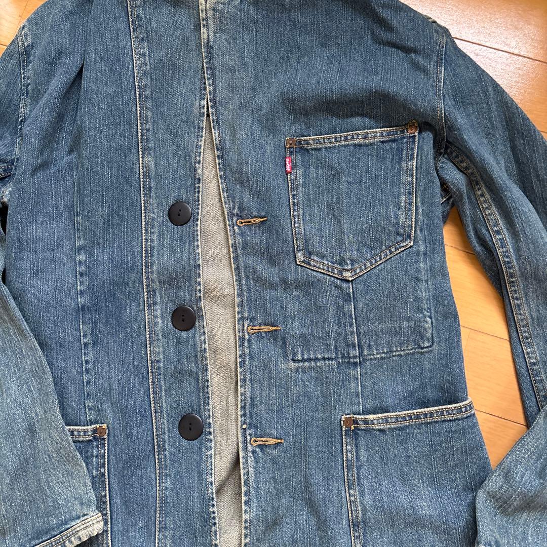 限定コラボ！Oki-ni×BEAMS×リーバイスデニムカバーオールM/オキニ別注