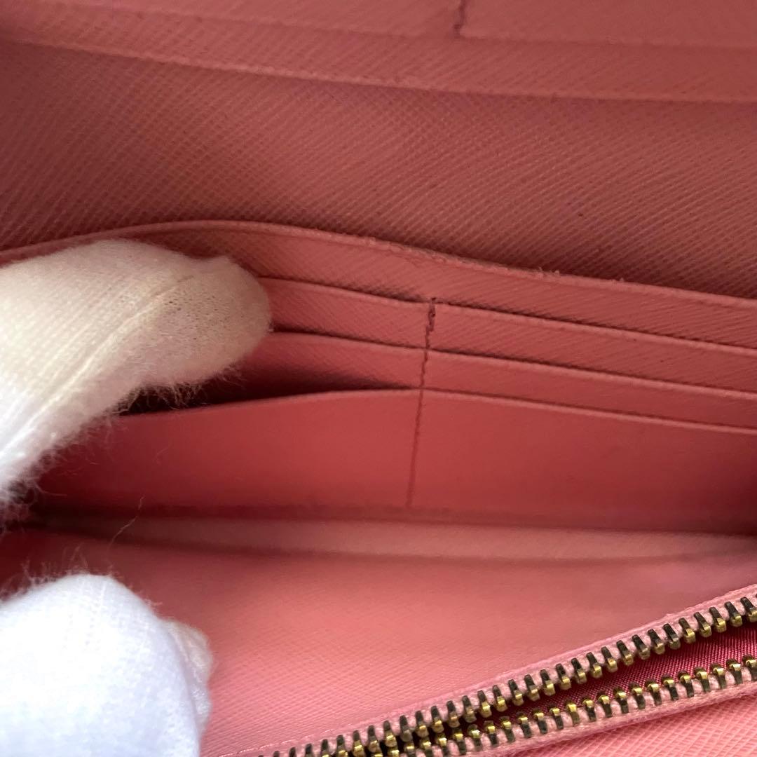 PRADA プラダ サフィアーノ　リボン　フィオッコ　長財布　0116-③