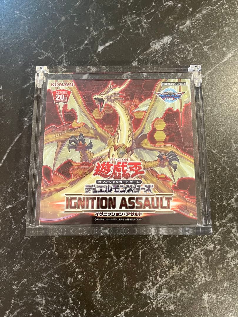 遊戯王　イグニッション・アサルト 日版　シュリンク付き　5BOX