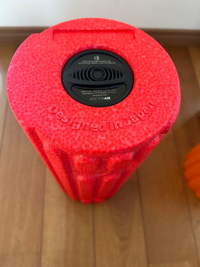 DOCTORAIR ドクターエア　ストレッチローラー　赤　オレンジ　グレー