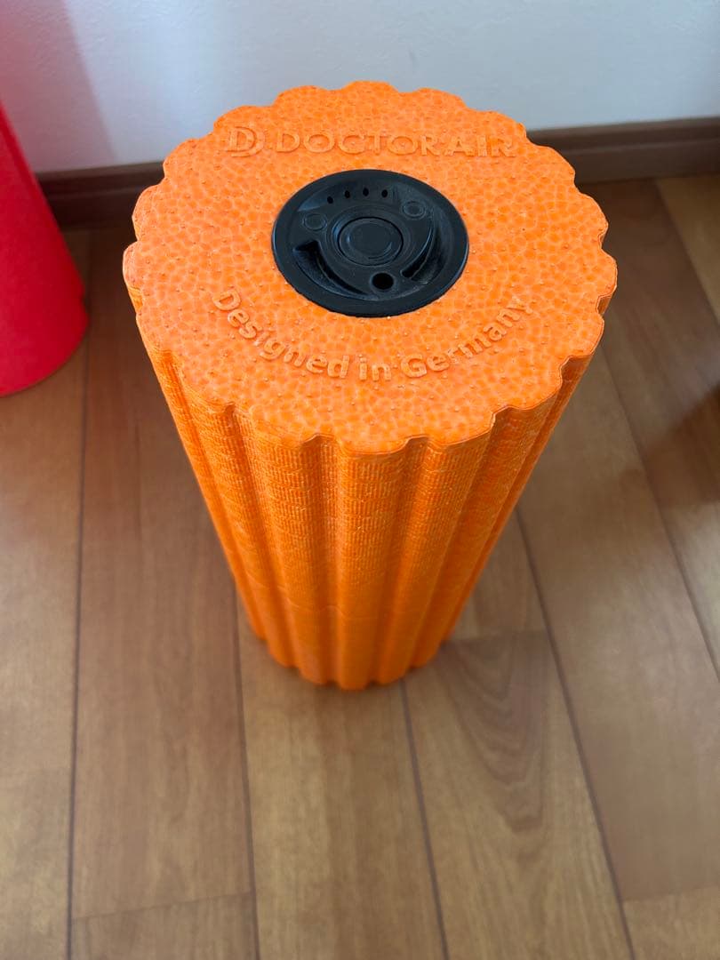 DOCTORAIR ドクターエア　ストレッチローラー　赤　オレンジ　グレー