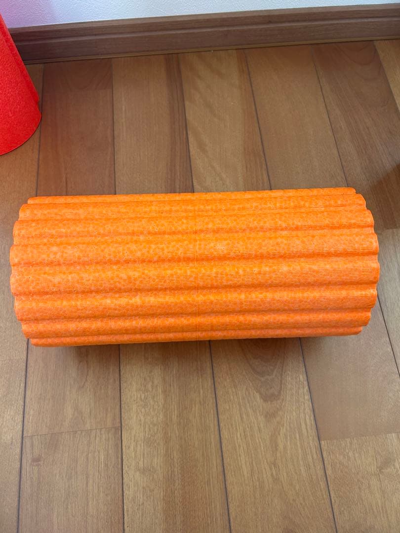 DOCTORAIR ドクターエア　ストレッチローラー　赤　オレンジ　グレー