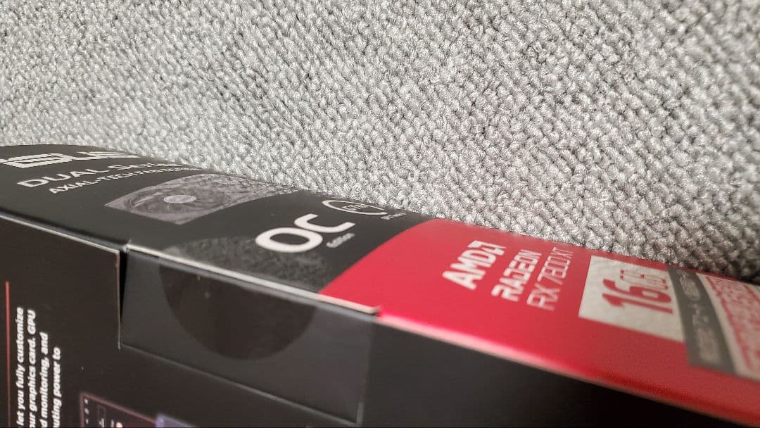 RX7800XT 新品未開封 16GB GDDR6 購入時レシート付 ASUS