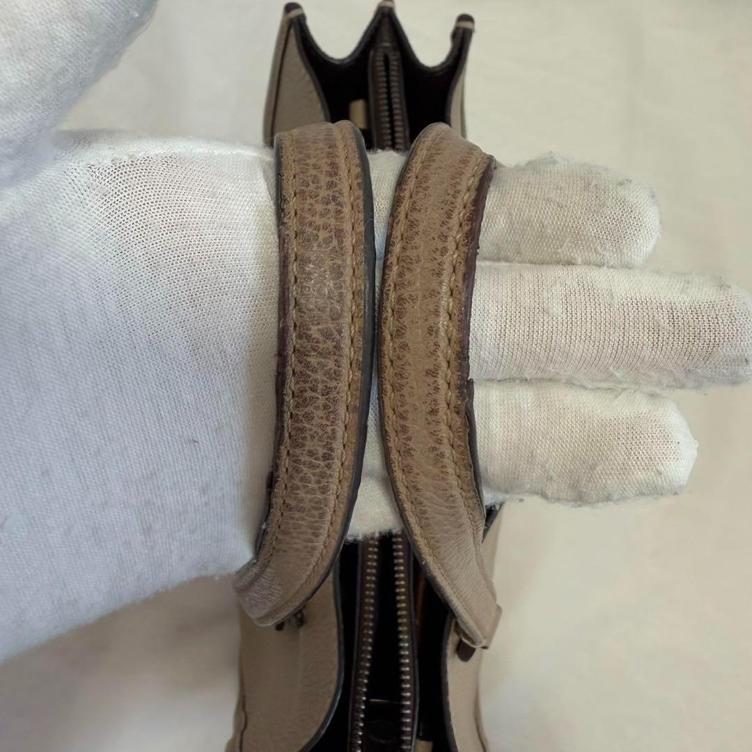 【美品】コーチ 3460 タイラー キャリーオール トートバッグ レザー A4可