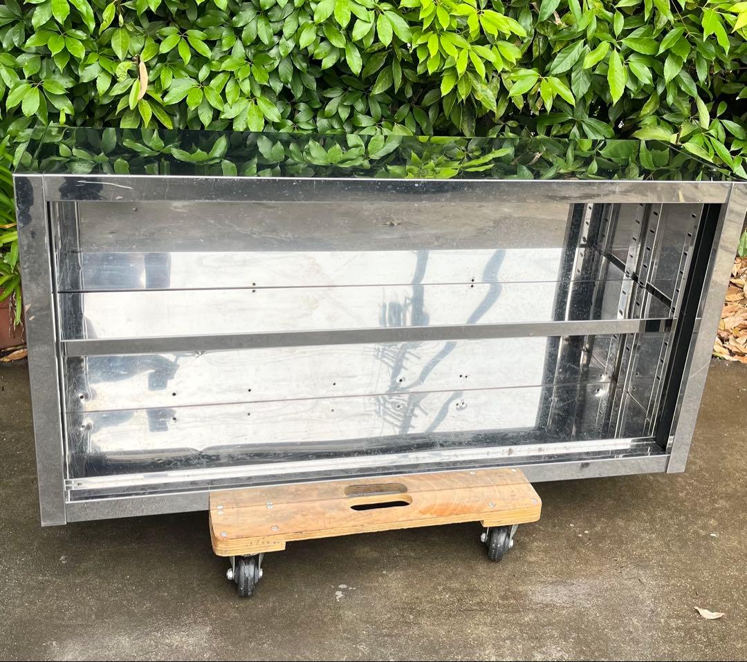 ステンレス吊り戸棚　吊り棚　食器棚　扉無し　1200×300×600