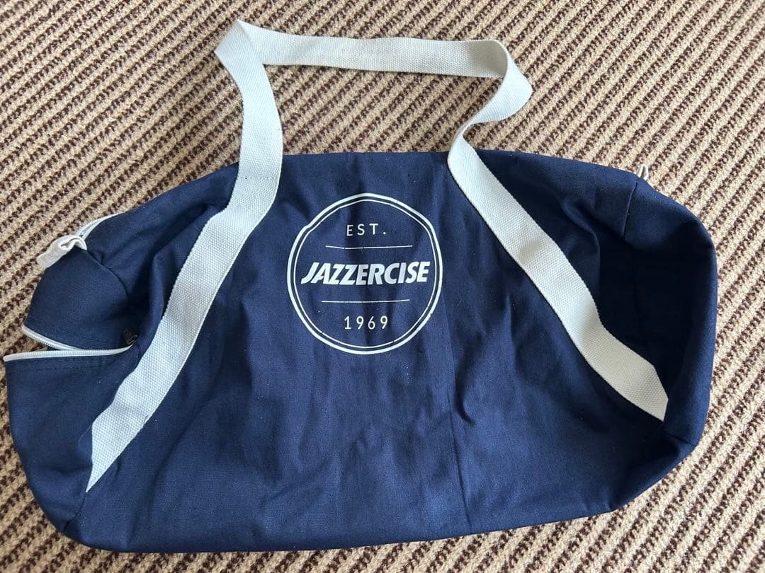 専用 JAZZERCISE トートバッグ ネイビー、レギンスセット