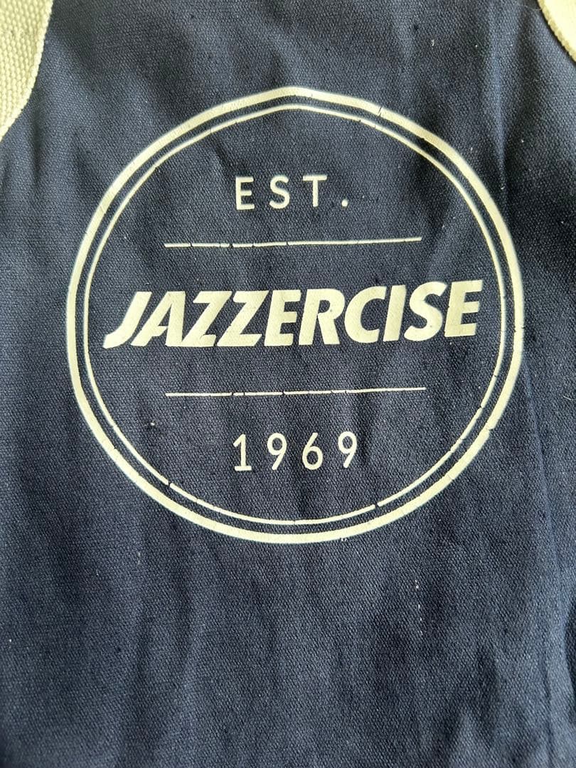 専用 JAZZERCISE トートバッグ ネイビー、レギンスセット