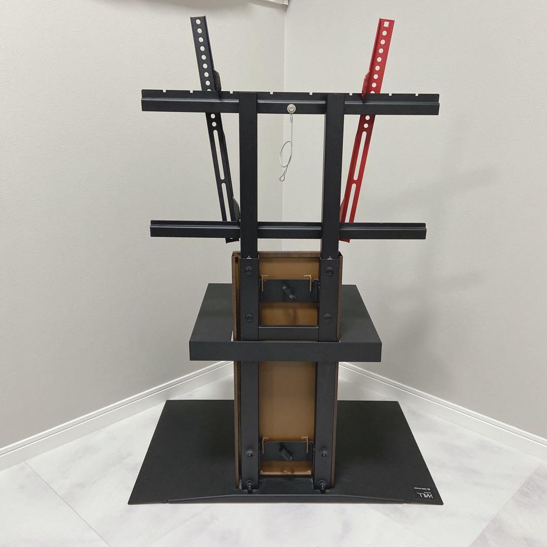 EQUALS WALL V3 ロータイプ テレビスタンド 棚板付 美品