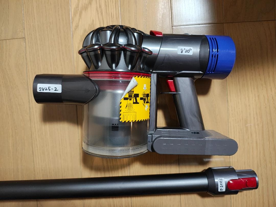 ダイソン★コードレス掃除機★V8★ＳV10★PSE認証バッテリーの状態良好★2